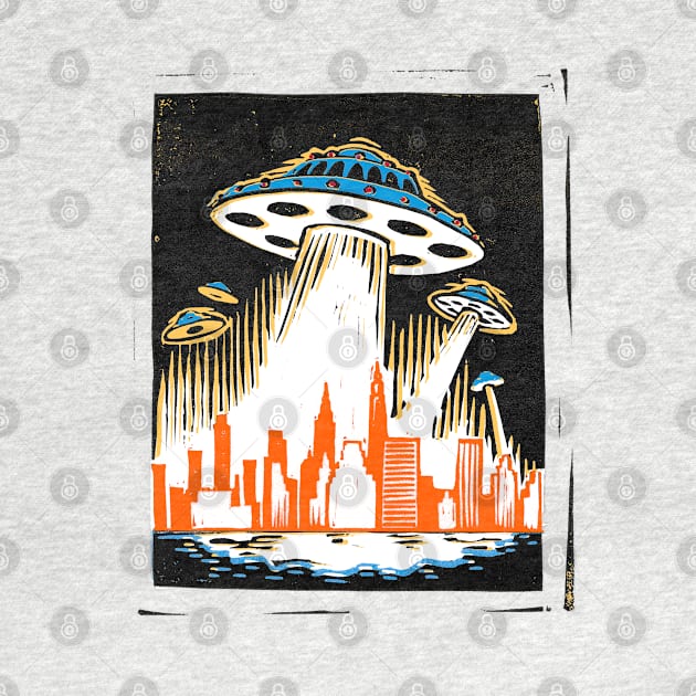 New York attacked by UFOs! by WonderWebb